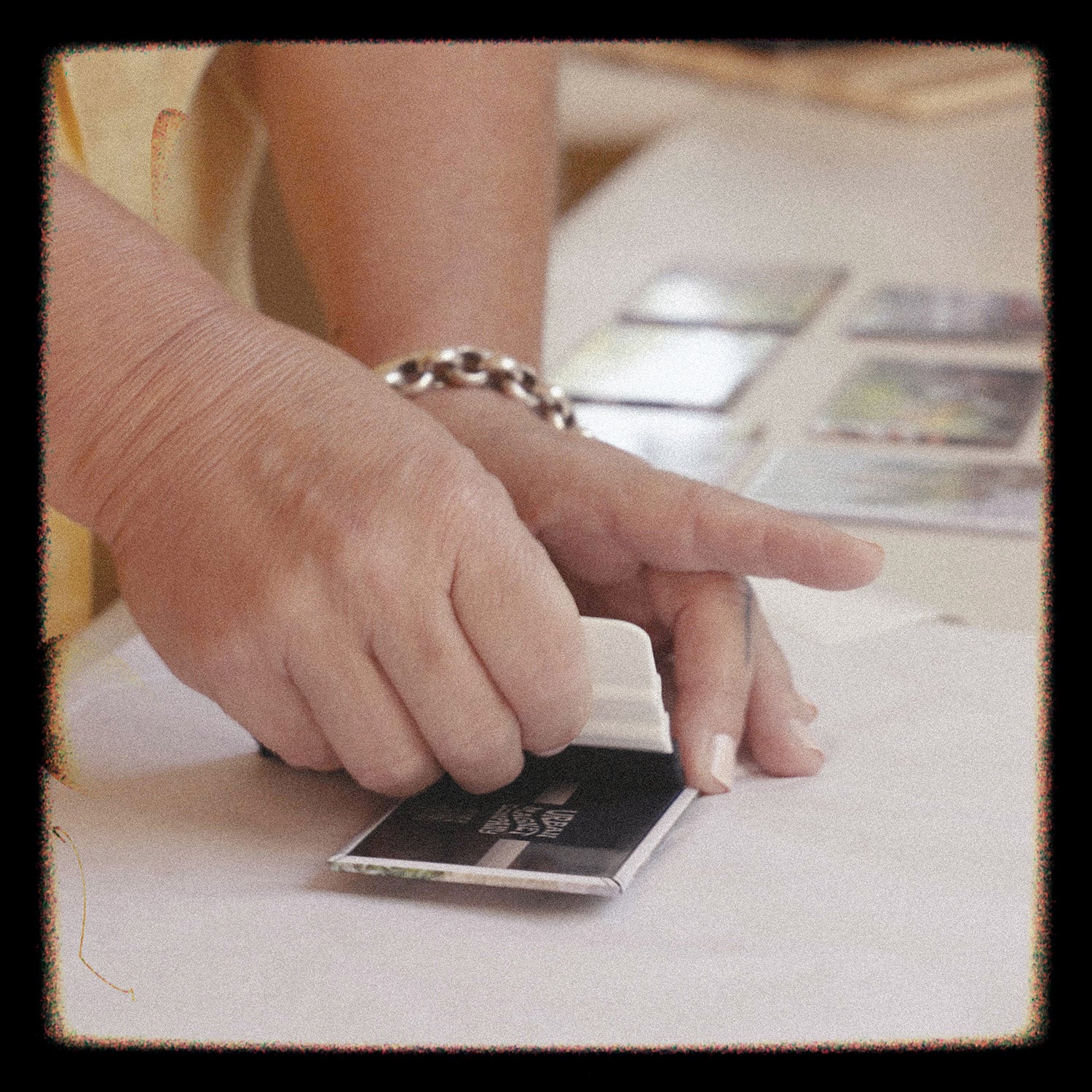 Load video: A short video of Urban Magnet Co Founder, Mel, at work in her studio creating customised magnets.