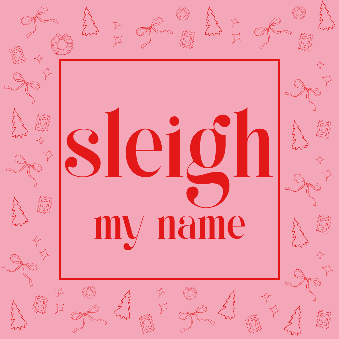 Cool Girl Christmas -  4 pack Mini's