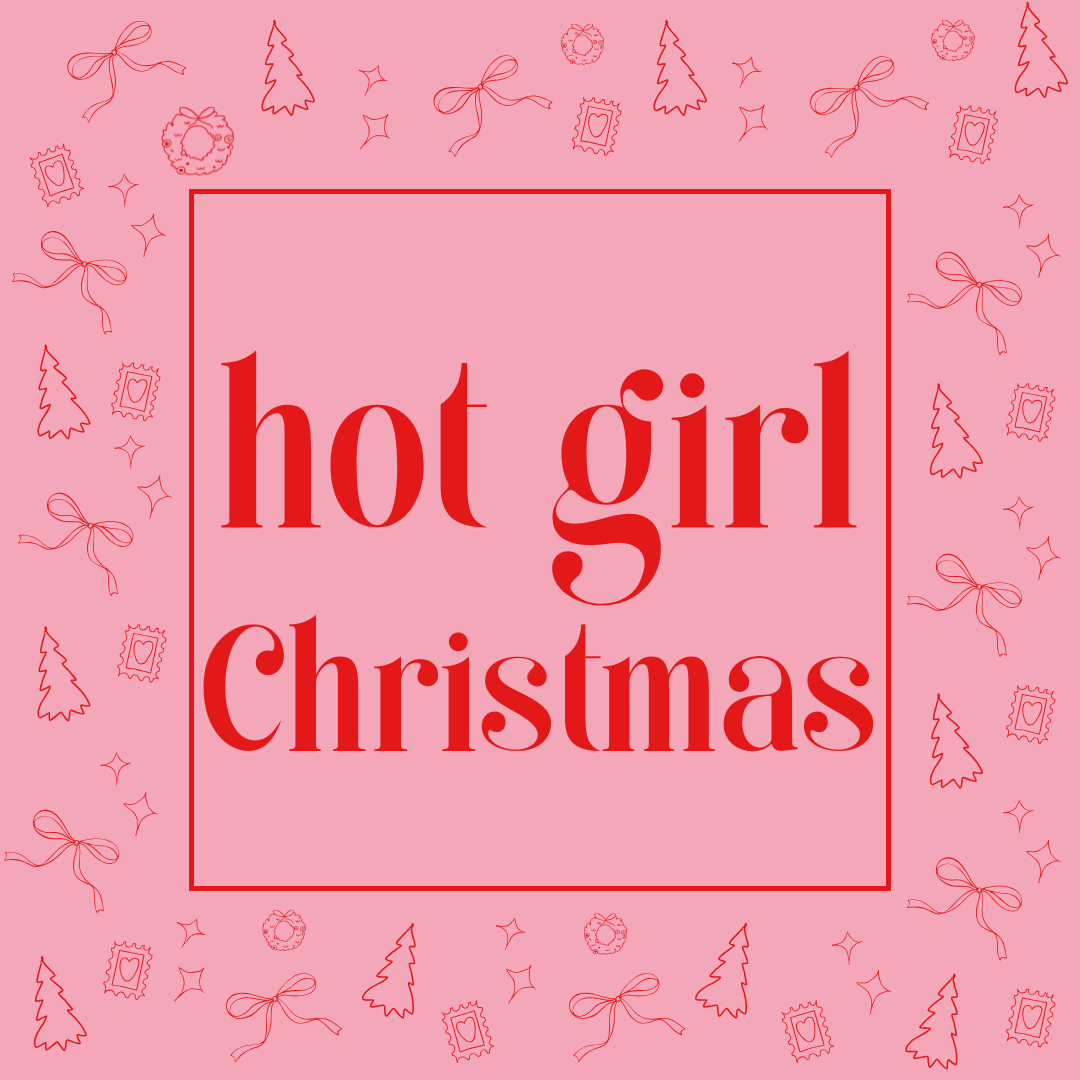 Cool Girl Christmas -  4 pack Mini's