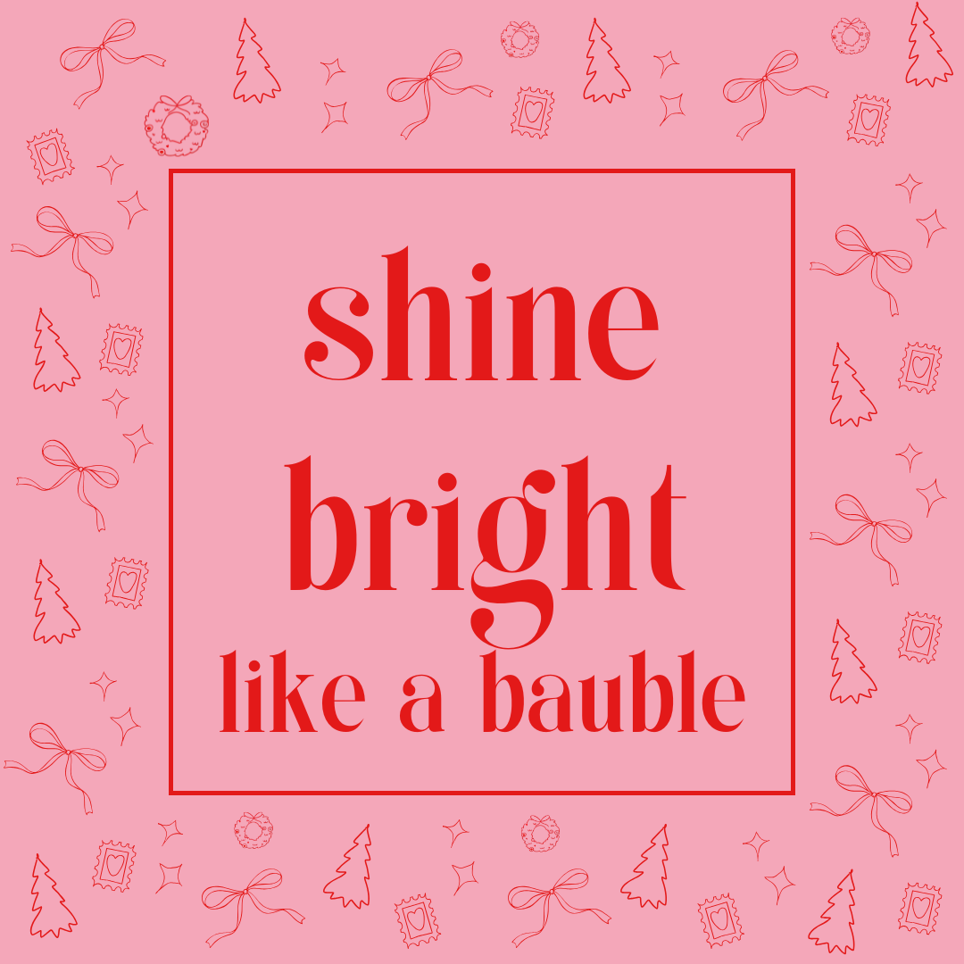 Cool Girl Christmas -  4 pack Mini's