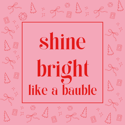 Cool Girl Christmas -  4 pack Mini's